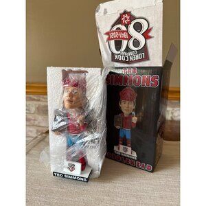 Ted Simmons 23  Bobblehead Figure In Box Dinner Diamond